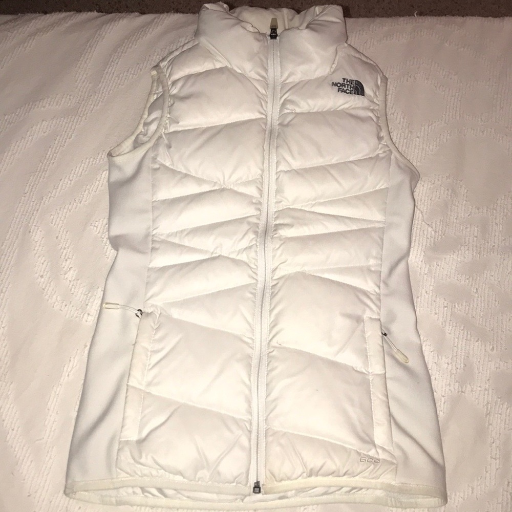 The North Face // White vest
